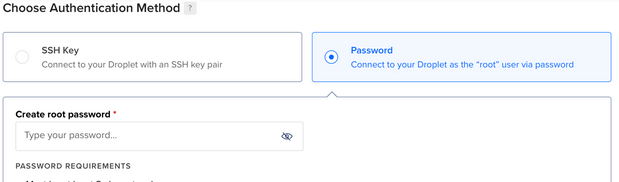 droplet auth